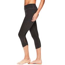 Women’s Gaiam Om Power Marled Yoga Capri Leggings size L2