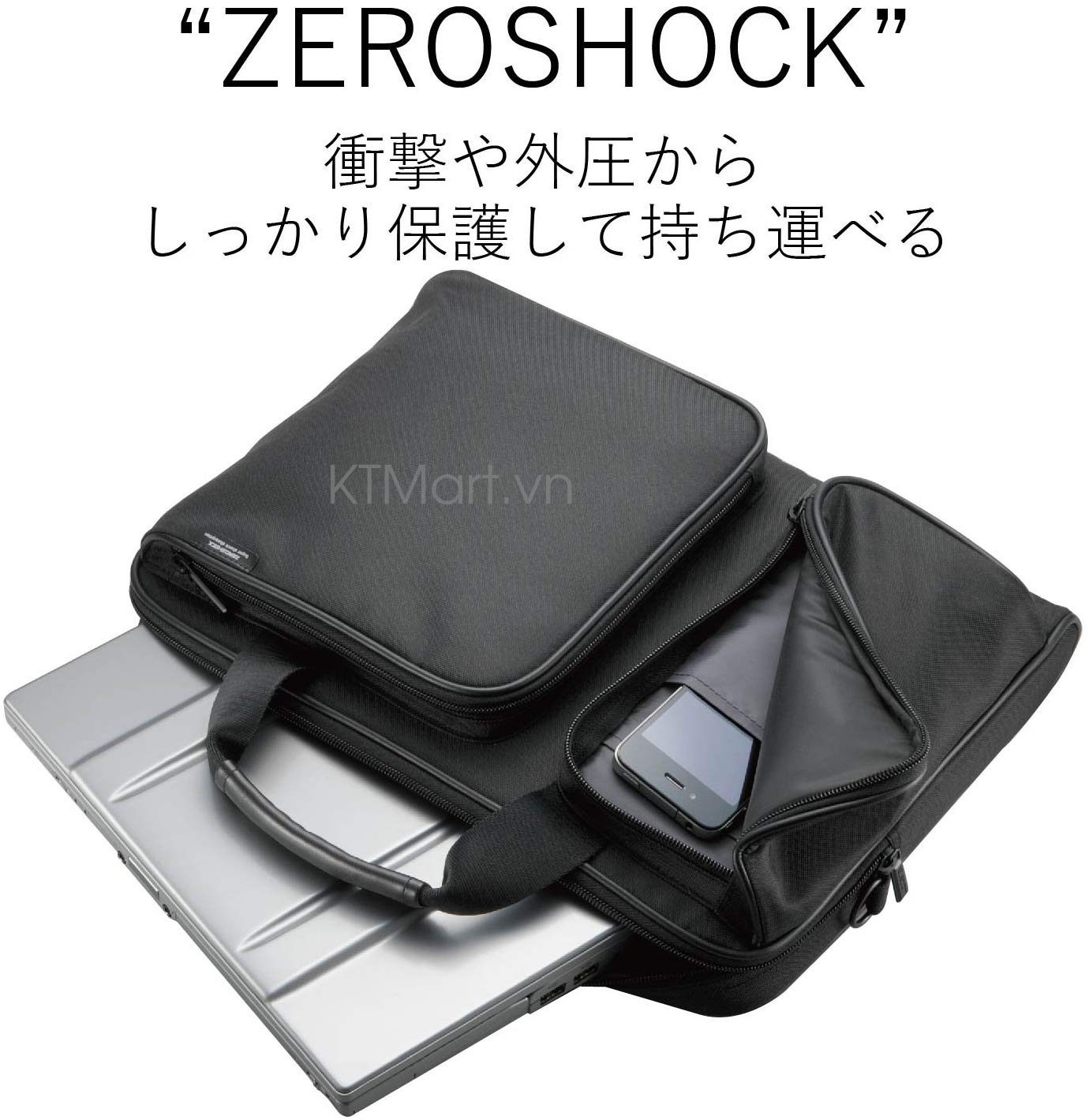 Túi đựng Laptop Elecom Zeroshock ZSB-BM006NBK Elecom