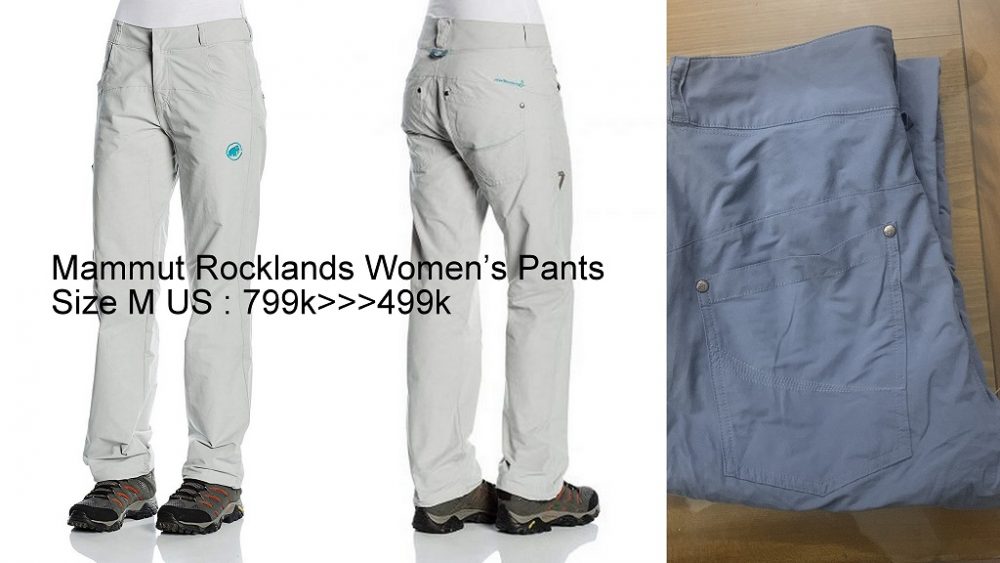 Mammut Rocklands Women’s Pants 1020-08820 Mammut size 8 US