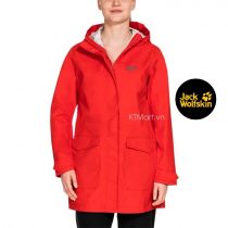 Jack Wolfskin Women's Crosstown Raincoat 1109001 Jack Wolfskin ktmart 5