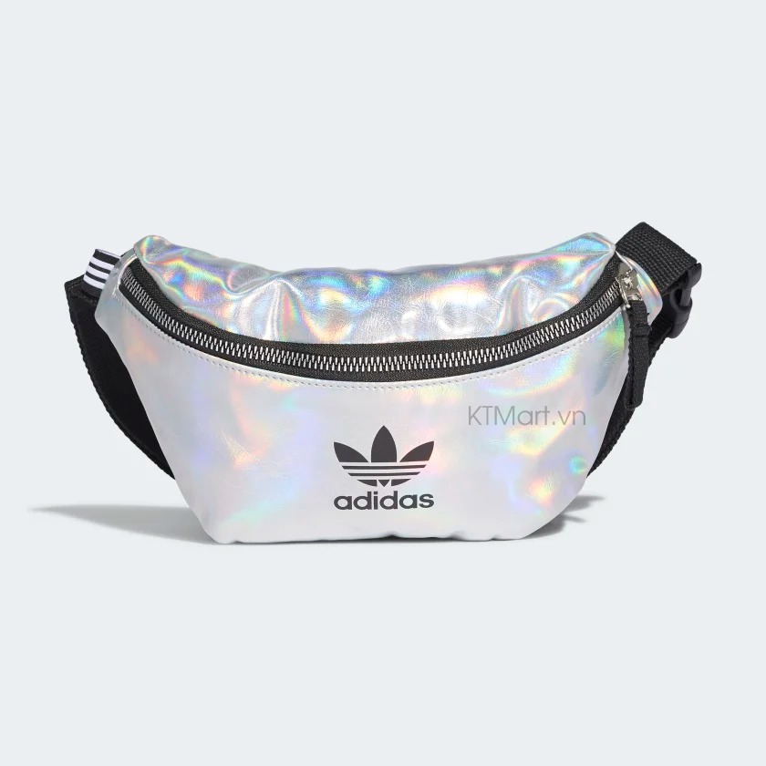 Adidas Metallic Waist Bag Silver FL9632 Adidas