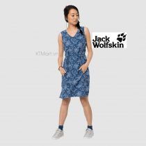 Jack Wolfskin Tioga Road Print Dress Ocean Wave 1506101 Jack Wolfskin ktmart 0