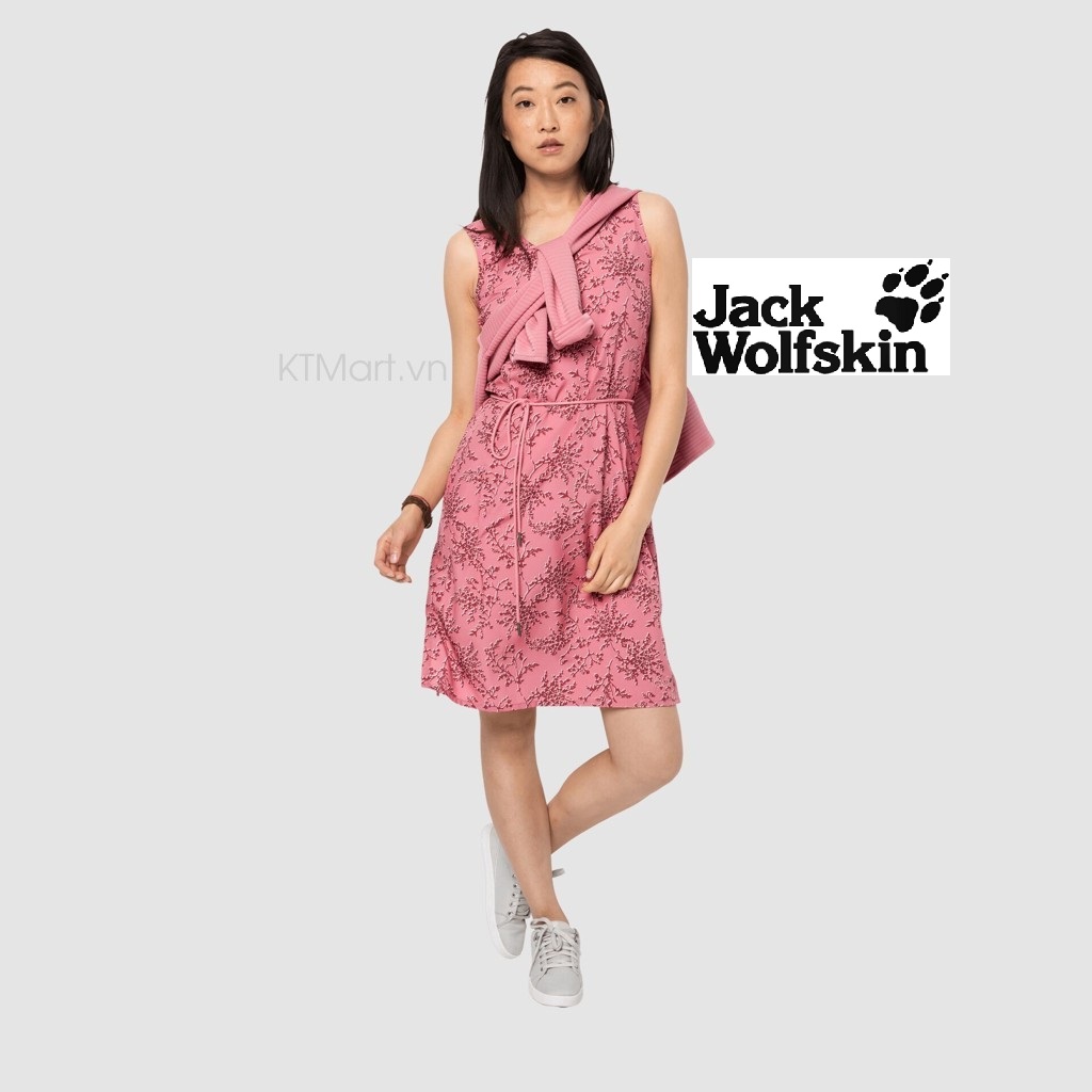 Jack Wolfskin Tioga Road Print Dress Rose Quartz 1506101 Jack Wolfskin