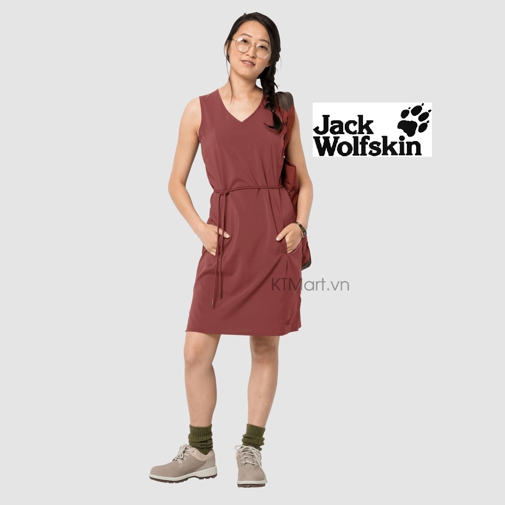 Jack Wolfskin Women’s Tioga Road Dress Auburn 1504821 Jack Wolfskin size XS, S, L US