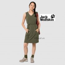 Jack Wolfskin Women's Tioga Road Dress Delta Green 1504821 Jack Wolfskin ktmart 0