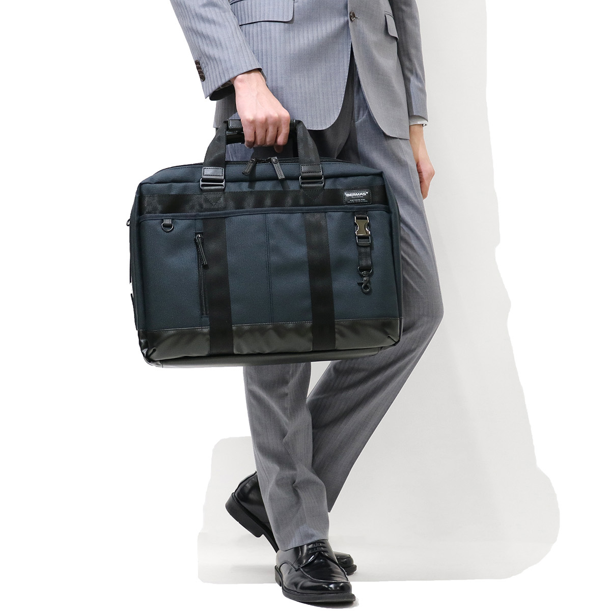 Barmouth Business Bag BERMAS 3 WAY Briefcase BAUER III Bauer 3 B 4 Commuter Business Overnight Men’s 6007411