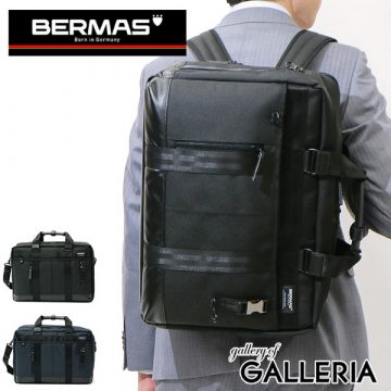 Barmouth Business Bag BERMAS 3 WAY Briefcase BAUER III Bauer 3 B 4 Commuter Business Overnight Men's 6007412