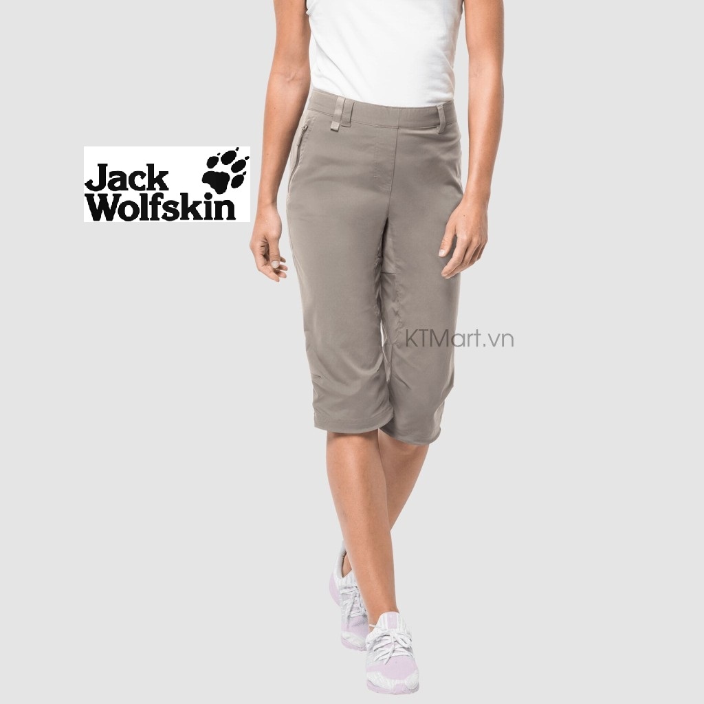 Jack Wolfskin Activate Light 3/4 Pants Cropped Softshell 1503721 Jack Wolfskin size 28