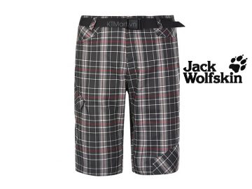 Jack Wolfskin Men's Outdoor Summer Plaid Shorts 5004481 Jack Wolfskin ktmart 0