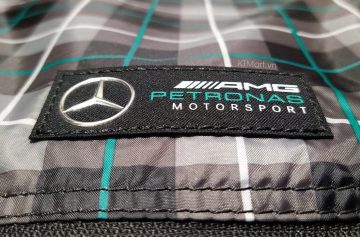 Mercedes AMG Petronas Check Pattern Pull Bag Puma ktmart 3