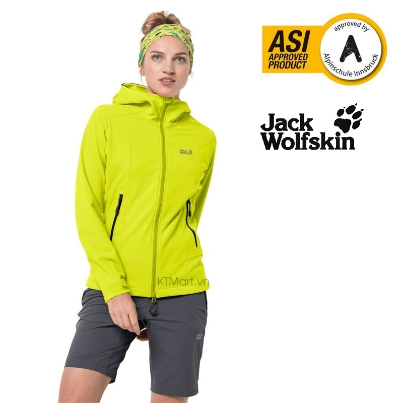 Jack Wolfskin Women’s Mountain Tech Softshell Jacket 1306561 Jack Wolfskin size M US