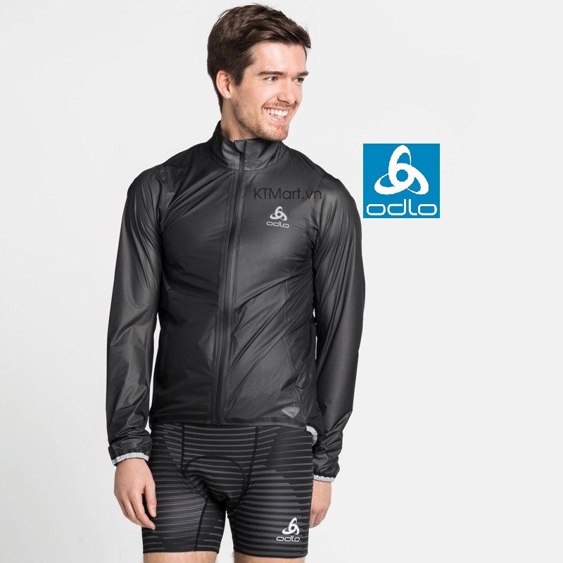 Odlo Men’s ZEROWEIGHT DUAL DRY Waterproof Hardshell Cycling Jacket 411752 Odlo