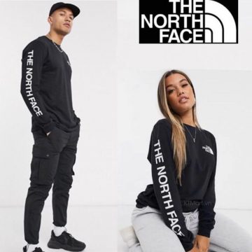 The North Face 2020ss Sleeve Hit Unisex Ron T Long Sleeve NF0A498S The North Face ktmart 4