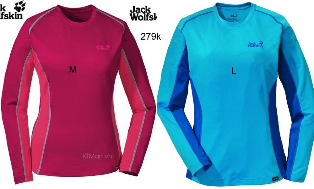 Jack Wolfskin Women’s Dynamic Long Sleeve 1801491 Jack Wolfskin size M,L US