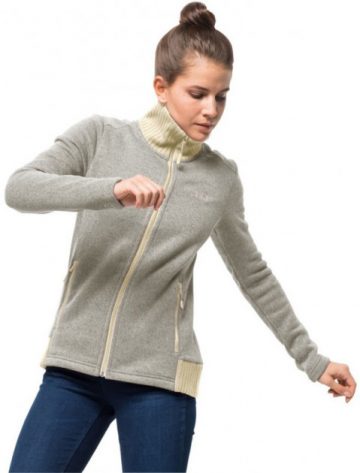 Sweatshirt Jack Wolfskin Scandic Jacket Women 1707151-5017 M White