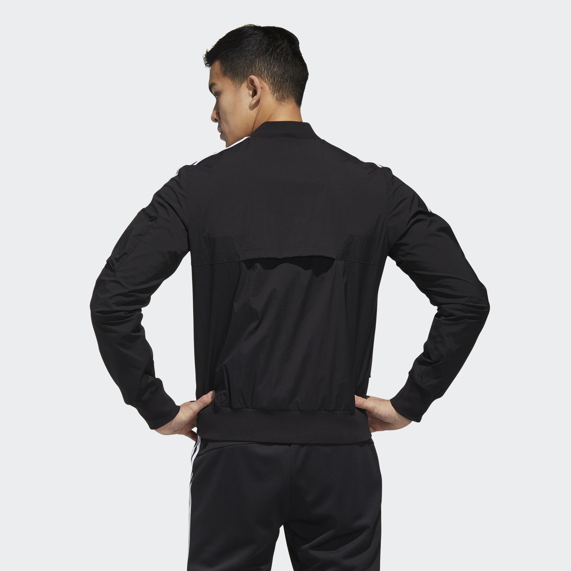 Adidas GH4802 Male CORE-NEO training 3-STRIPES sports jacket size M2