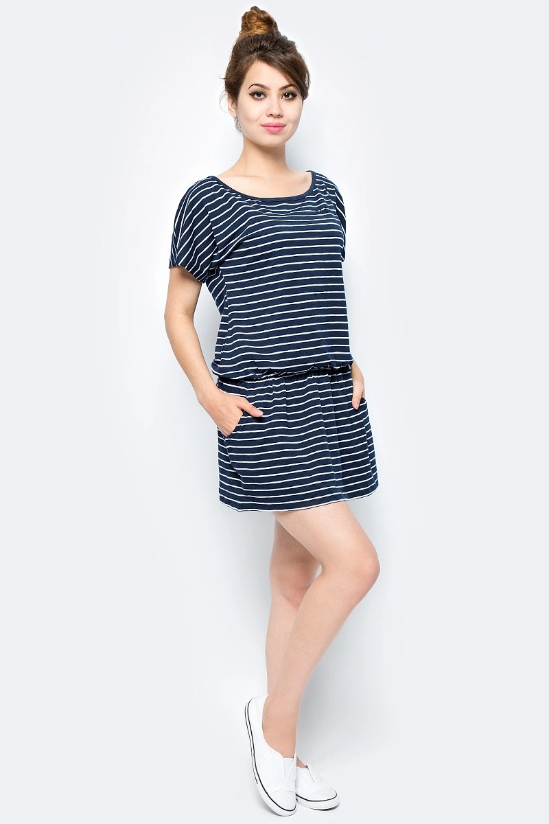 Váy Jack Wolfskin Womens Travel Striped Soft Texture Summer Dress size S, M