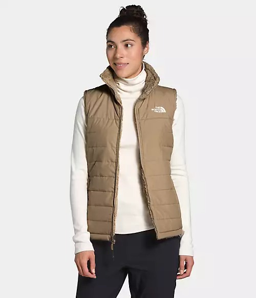 The North Face NF0A4R3G WOMEN’S MOSSBUD INSULATED REVERSIBLE VEST size M