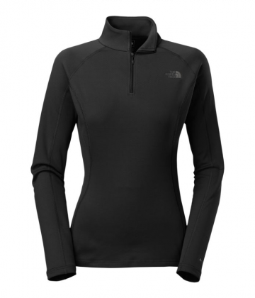 THE NORTH FACE CL76 WOMEN'S WARM LONG-SLEEVE ZIP NECK