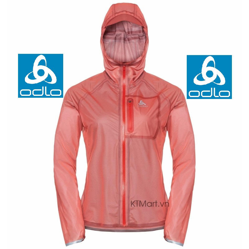 Odlo Women’s ZEROWEIGHT DUAL DRY Waterproof Running Jacket 313021 Odlo