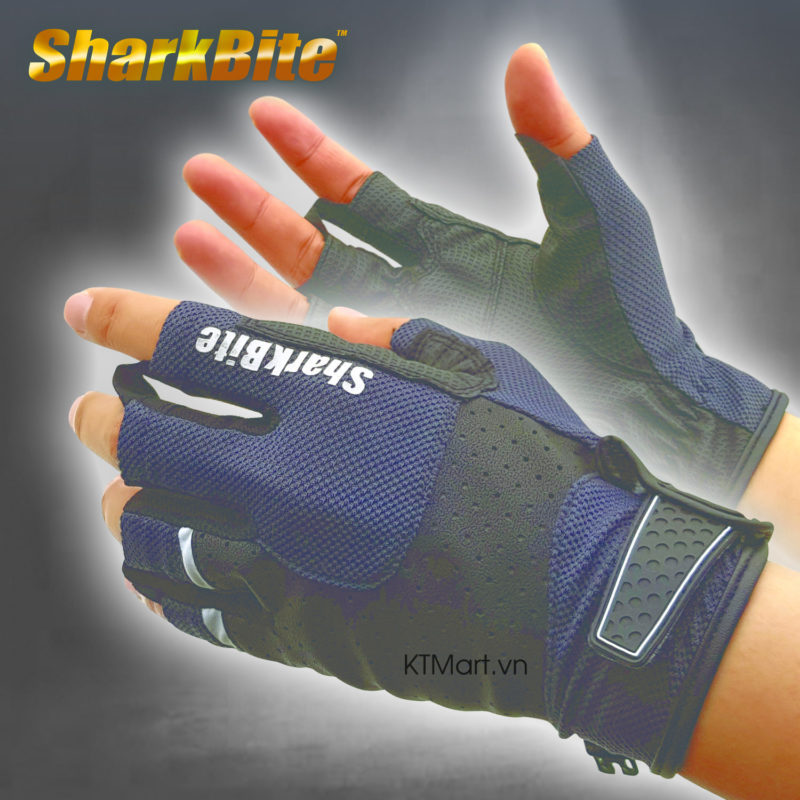 Găng tay cụt ngón SharkBite Half Gloves Bicycle Gloves