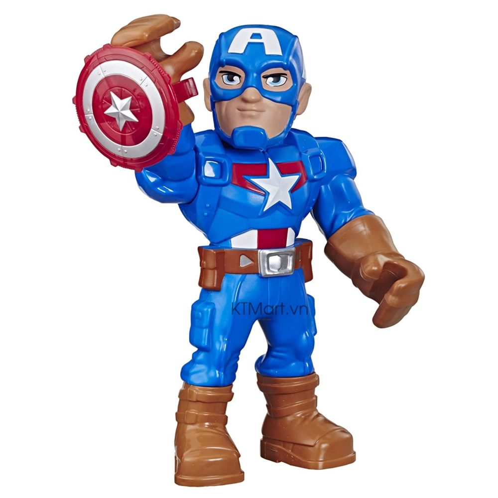 Hasbro Super Hero Adventures Playskool Heroes Mega Mighties Marvel Captain America