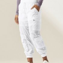Athleta 566693 Parachute Cargo Yoga Pants - White size 0