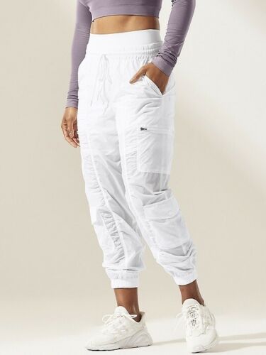 Athleta 566693 Parachute Cargo Yoga Pants – White size 0