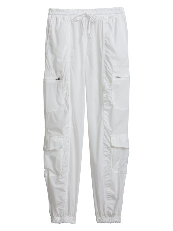 Athleta 566693 Parachute Cargo Yoga Pants – White size 02