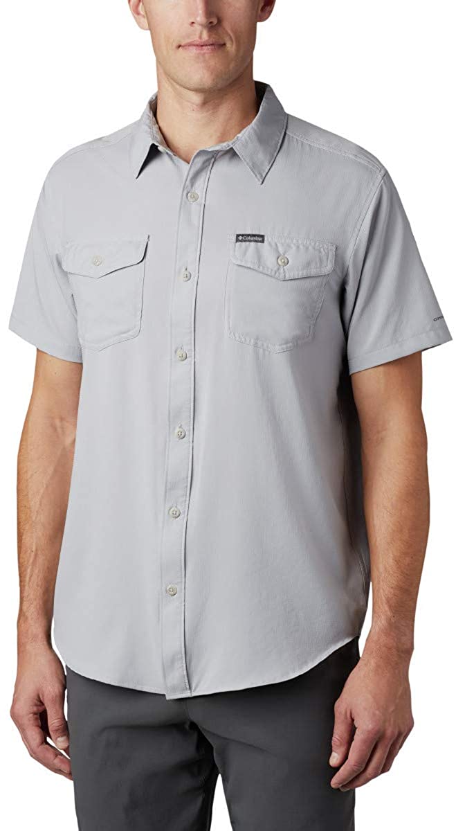 Columbia 1571461 Omni-Shade – Camiseta de manga corta con botones para hombre8