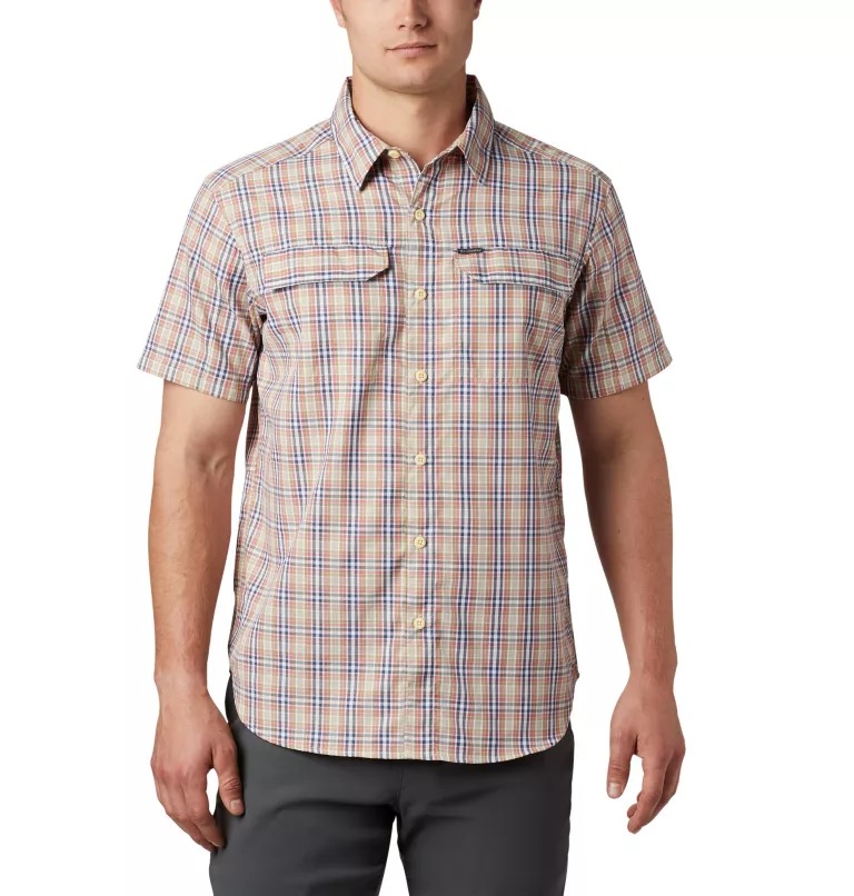 Columbia 1838901 Men’s Silver Ridge™ 2.0 Multi Plaid Short Sleeve Shirt size XL