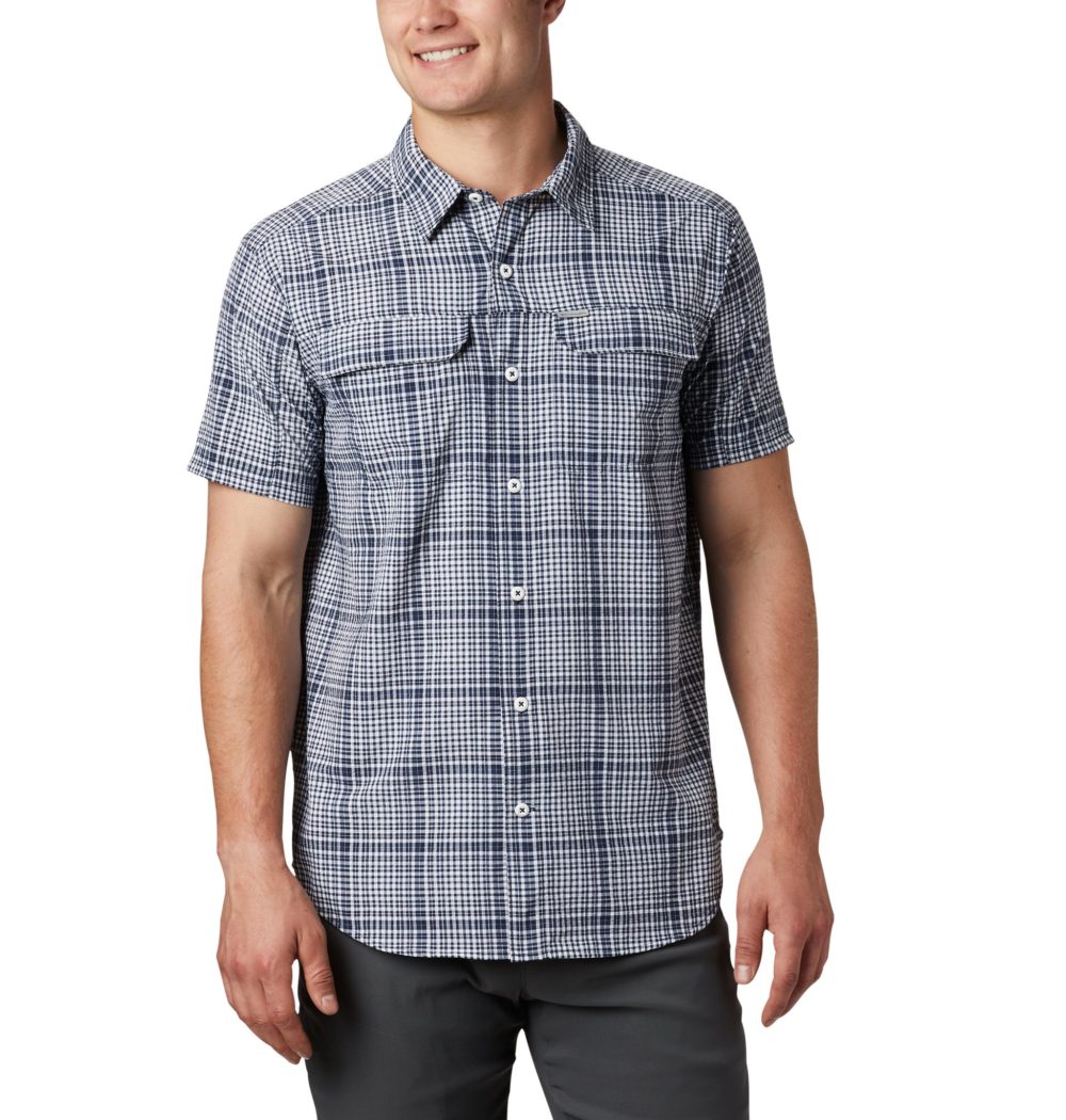 Columbia 1884871 Men’s Silver Ridge™ Short Sleeve Seersucker Shirt size Xl, XXl