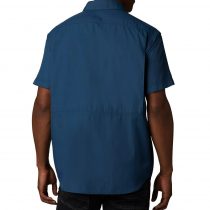 Columbia Silver Ridge 2.0 Outdoor Mens Short Sleeve Shirt AO0647 Petrol Blue size M1