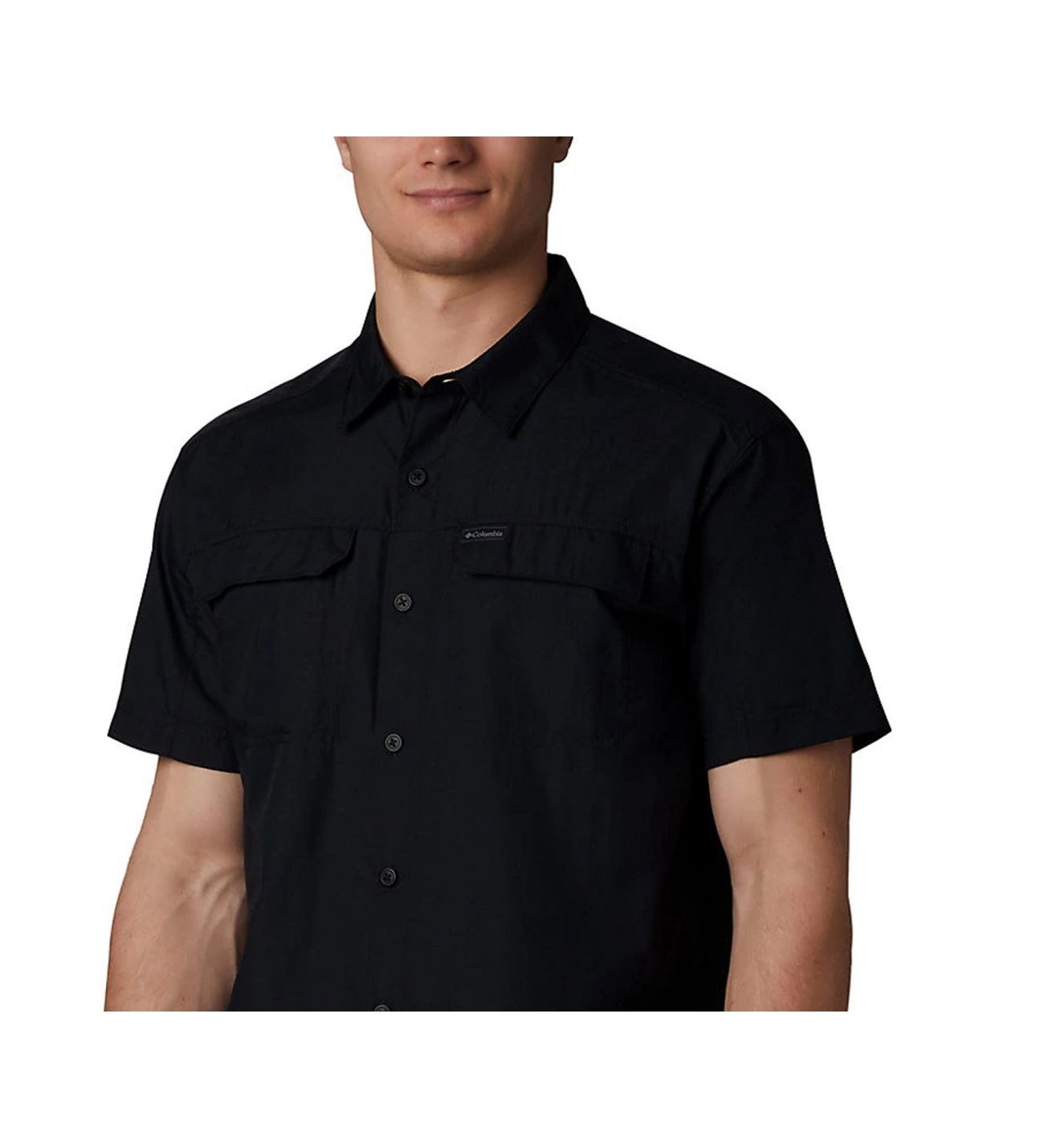 Columbia Silver Ridge 2.0 Outdoor Mens Short Sleeve Shirt AO0647 black size S3