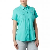 Columbia Women ‘s Lo Drag Short Sleeve Shirt-FL1023 Size L