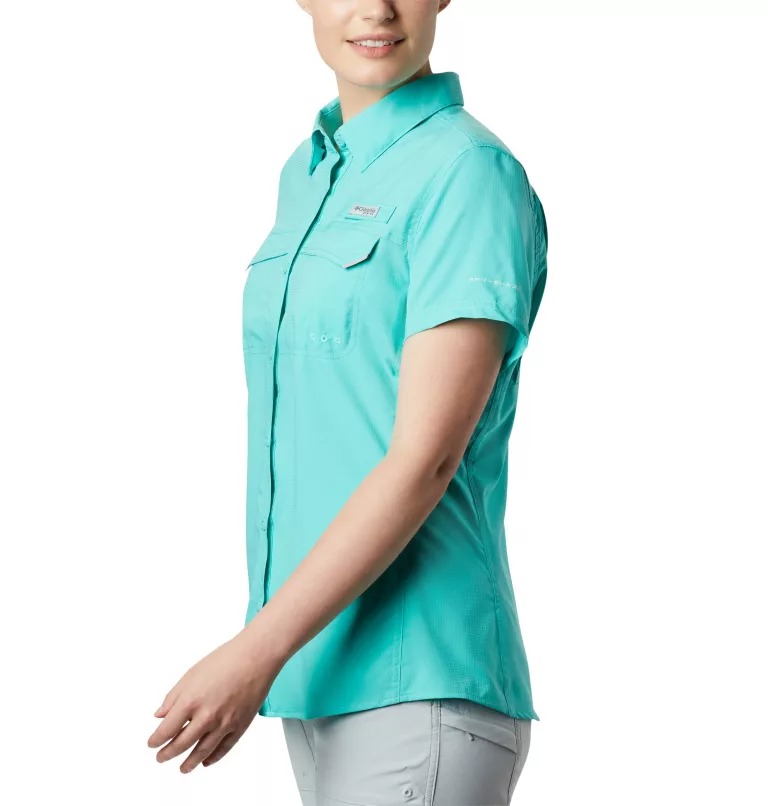 Columbia Women ‘s Lo Drag Short Sleeve Shirt-FL1023 Size L2