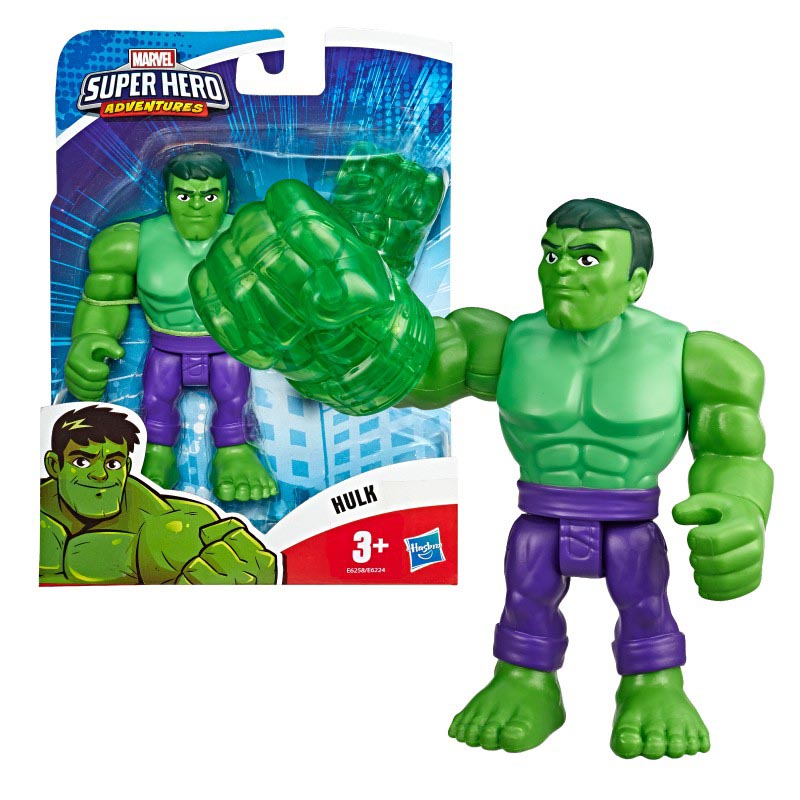 Đồ Chơi Mô Hình Playskool Heroes Marvel Super Hero 12cm – Hulk