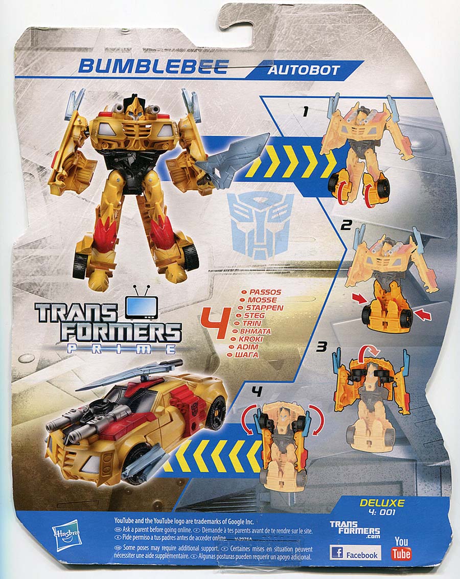 Đồ Chơi Transformer A6214 – Robot Biến Hình Beast Hunters Bumblebee (Box)
