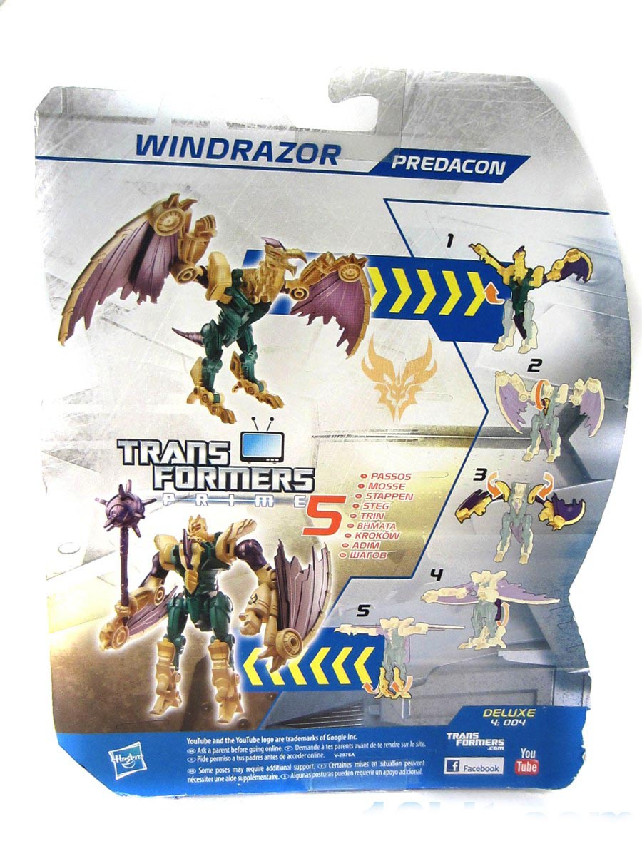 HASBRO Transformers Prime Beast Hunters – Windrazor Predacon (A6217)9