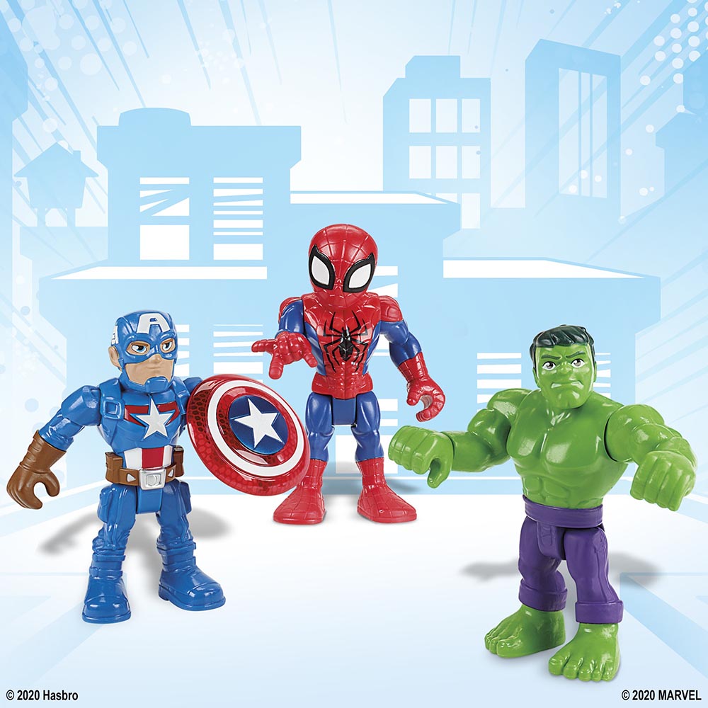 Hasbro E6260 Playskool Heroes Mega Mighties Avengers Mini Spiderman Multicolor 5