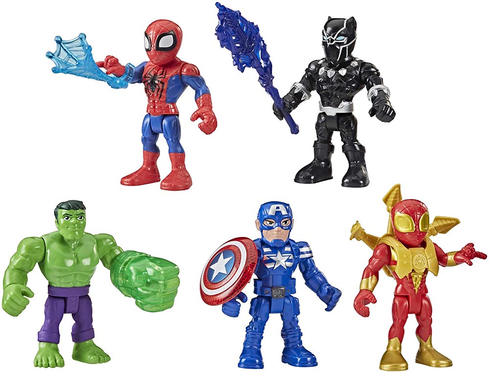Hasbro E6260 Playskool Heroes Mega Mighties Avengers Mini Spiderman Multicolor 6