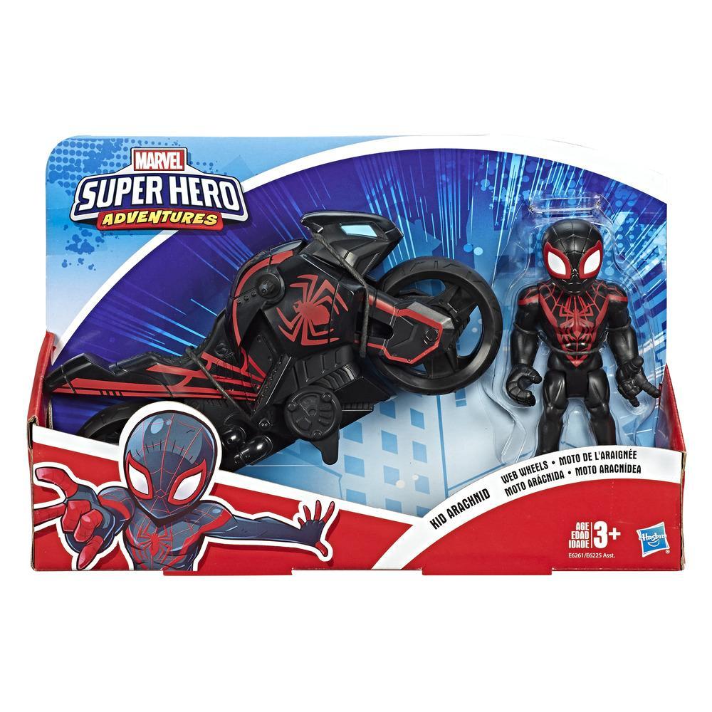 Hasbro E6261 Playskool Heroes Marvel Super Hero Adventures Kid Arachnid Web Wheels