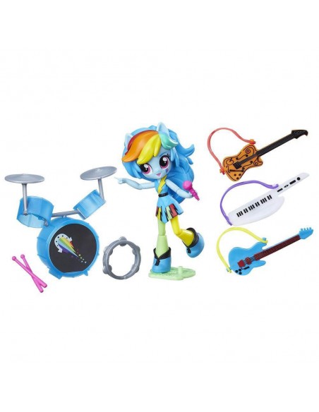 Hasbro My Little Pony Equestria Girls Minis Rainbow Dash Rockin Music Class Set B94841