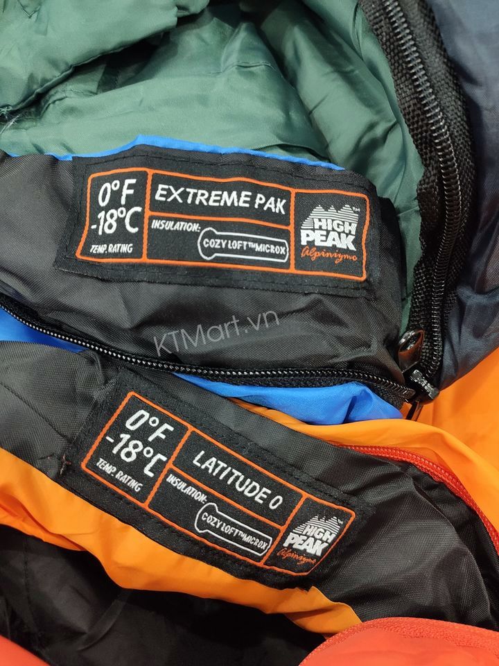 High Peak USA Alpinizmo Latitude Sleeping Bag ktmart 2