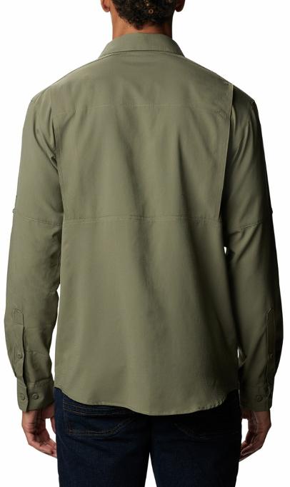 Mens Columbia 1839311 Silver Ridge Vented Omni-Wick Long Sleeve Shirt 2