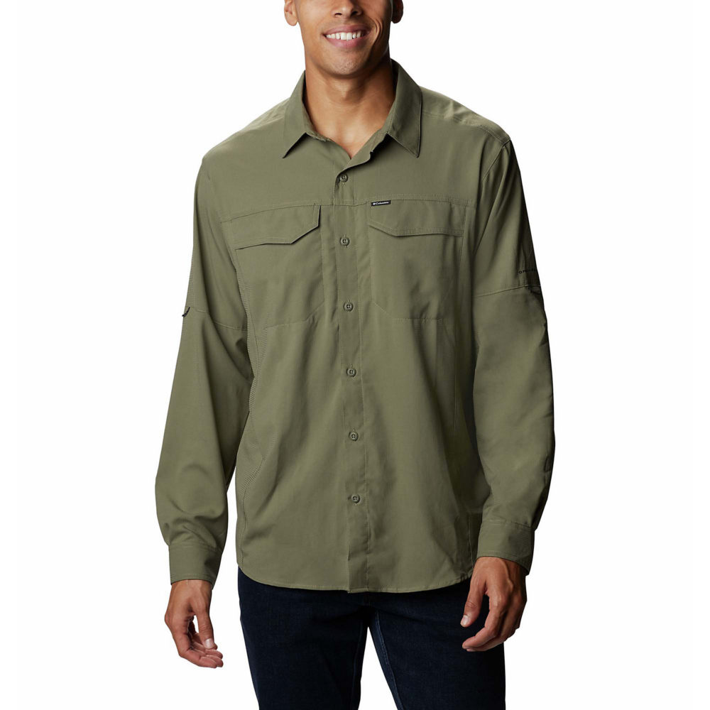 Columbia 1839311 Men’s Silver Ridge™ 2.0 Long Sleeve Shirt Stone Green size L