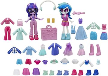 My Little Pony Equestria Girls Fashion Squad Twilight Sparkle and DJ Pon-3 Mini5