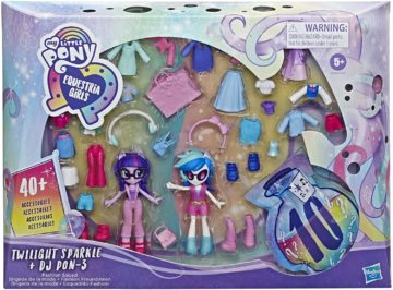 My Little Pony Equestria Girls Fashion Squad Twilight Sparkle and DJ Pon-3 Mini6
