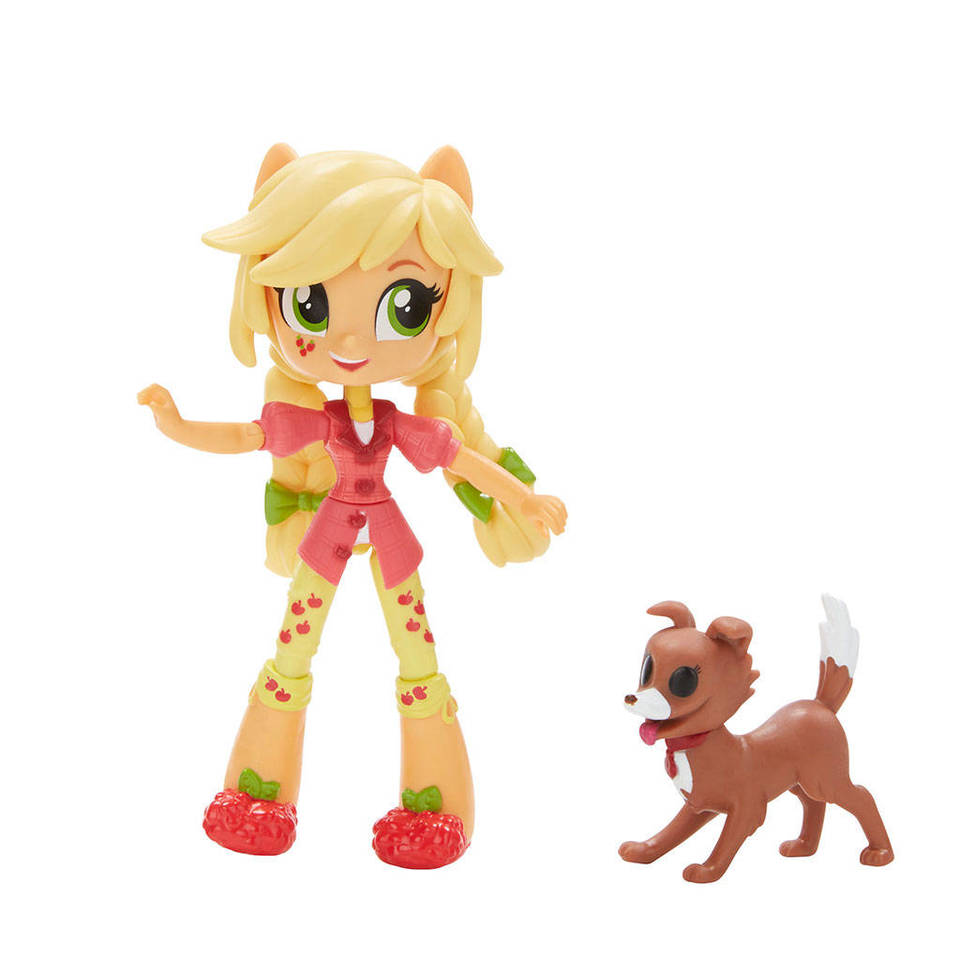My Little Pony Equestria Girls Minis Applejack Slumber Party Games Set Hasbro3