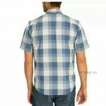 Orvis Men’s Blue Check Short Sleeve Woven Tech Shirt 1369167 ktmart 1